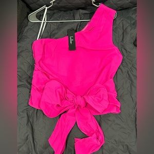 Going out one shoulder top